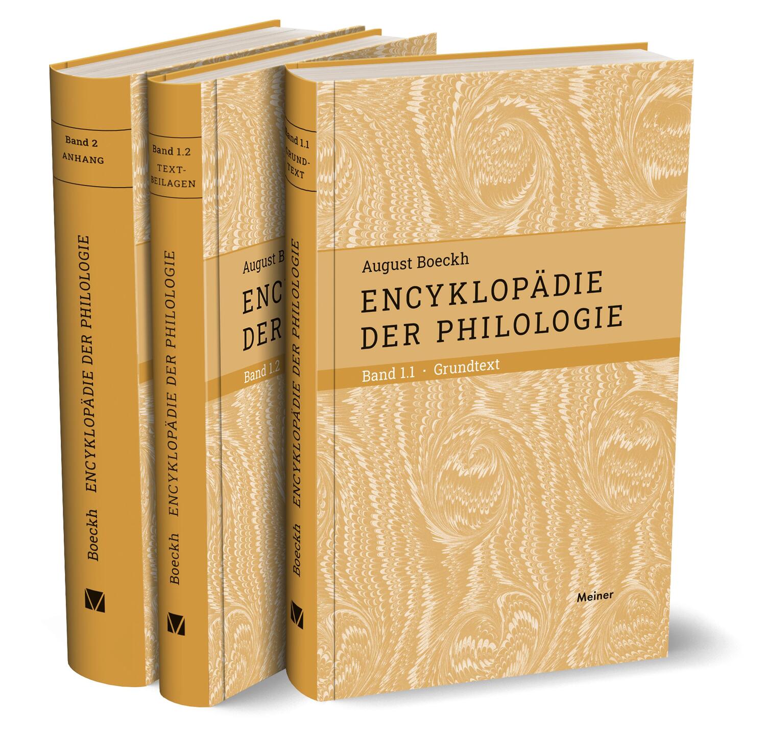 Cover: 9783787343157 | Encyclopädie der Philologie | Historisch-kritische Ausgabe | Boeckh