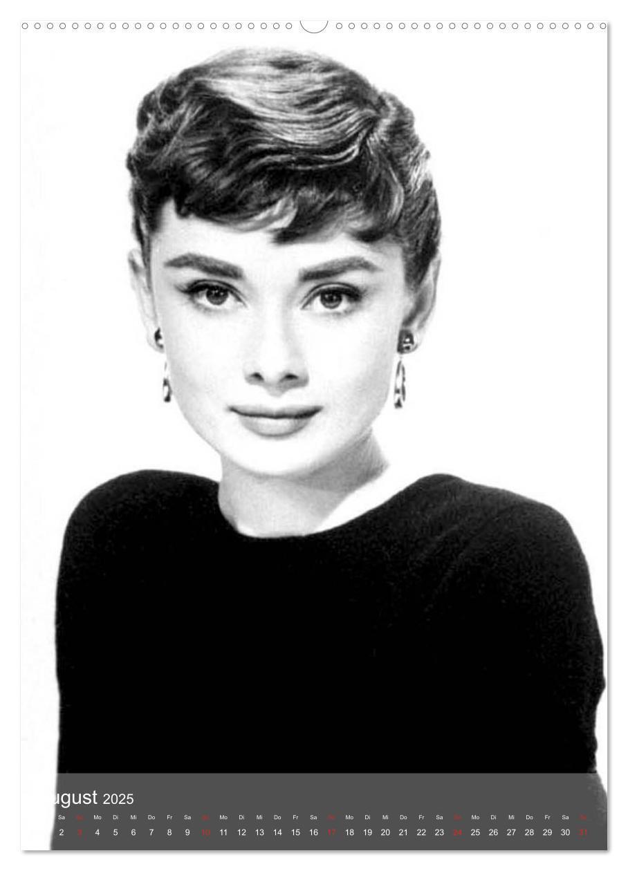 Bild: 9783457047514 | Hollywood-Diva - Audrey Hepburn (Wandkalender 2025 DIN A2 hoch),...