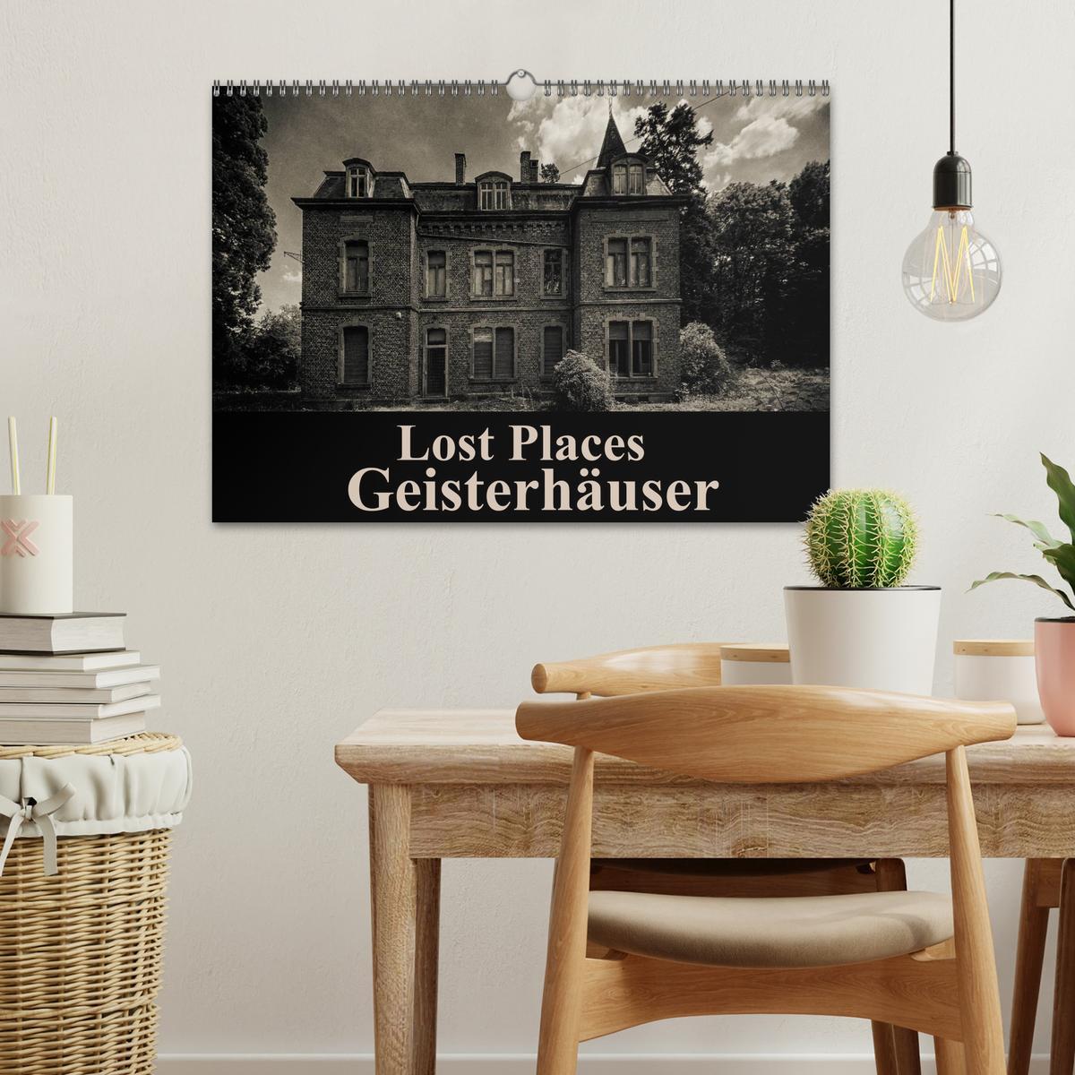 Bild: 9783435533770 | Lost Places Geisterhäuser (Wandkalender 2025 DIN A3 quer), CALVENDO...