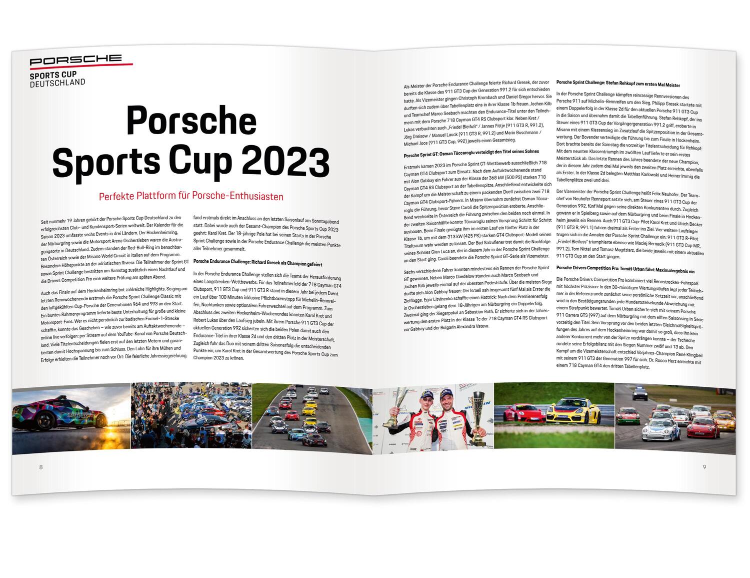 Bild: 9783948501273 | Porsche Sports Cup / Porsche Sports Cup Deutschland 2023 | Tim Upietz