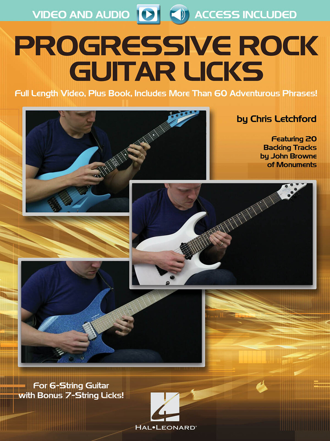 Cover: 888680048167 | Progressive Rock Guitar Licks | Chris Letchford | Guitar Educational