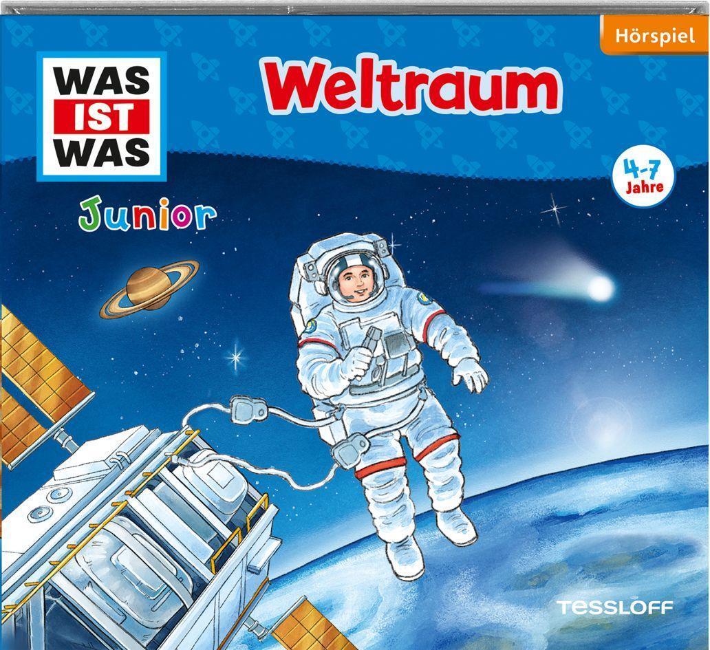 Cover: 9783788643478 | WAS IST WAS Junior Hörspiel: Weltraum | Benjamin Schreuder | Audio-CD