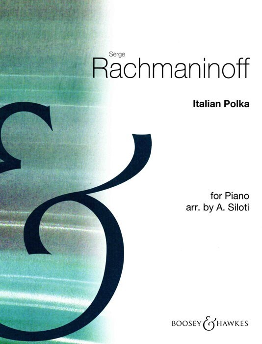 Cover: 9790060111433 | Italian Polka | Arrangement for Piano solo | Sergei Rachmaninov | Buch