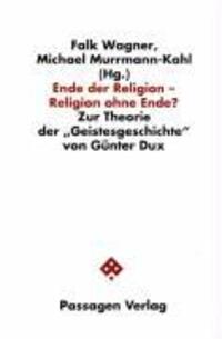 Cover: 9783851652086 | Ende der Religion - Religion ohne Ende? | Falk Wagner (u. a.) | Buch