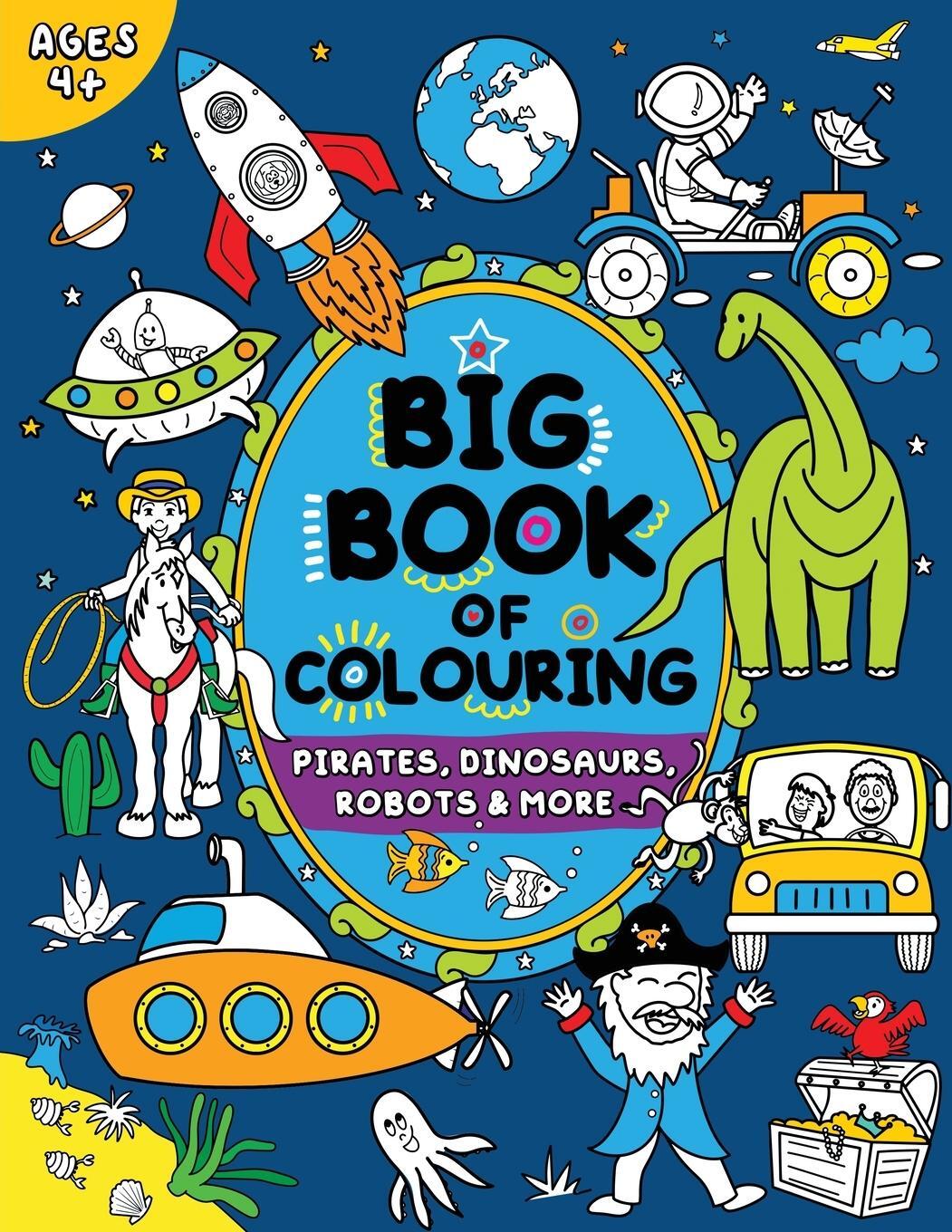 Cover: 9781915454232 | Big Book of Colouring for Boys | Children Ages 4+ | Publishing | Buch