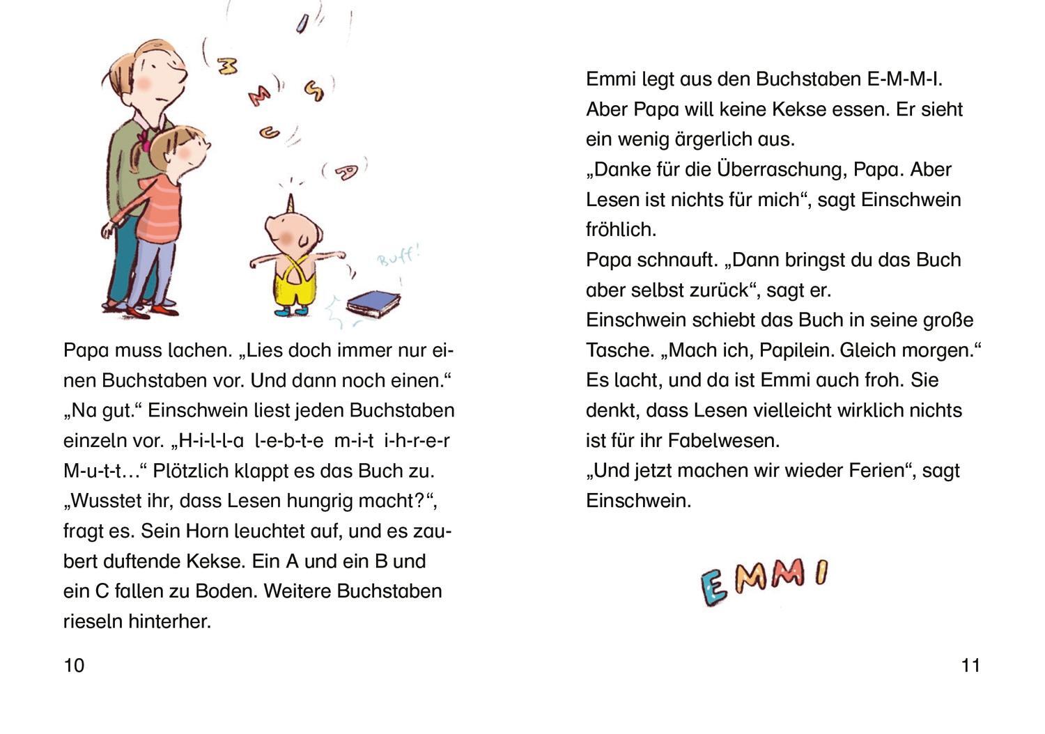 Bild: 9783751200103 | Emmi &amp; Einschwein. Lesen macht lustig | Anna Böhm | Buch | 64 S.