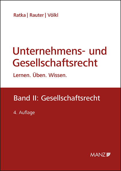 Cover: 9783214139612 | Unternehmens- und Gesellschaftsrecht | Band II: Gesellschaftsrecht