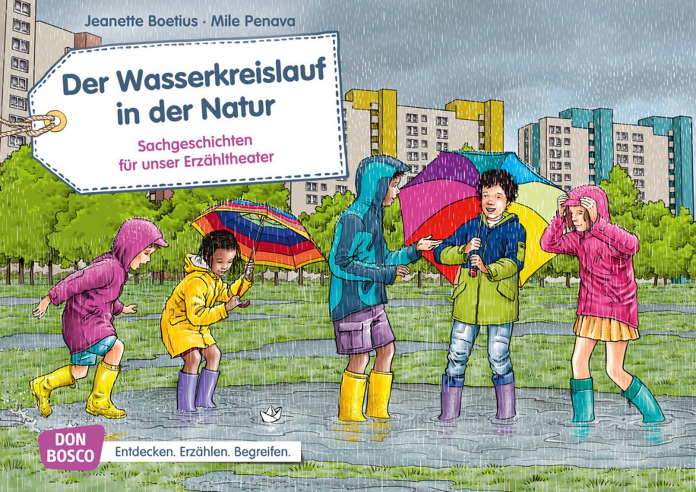 Cover: 4260179514890 | Der Wasserkreislauf in der Natur. Kamishibai Bildkartenset. | Boetius