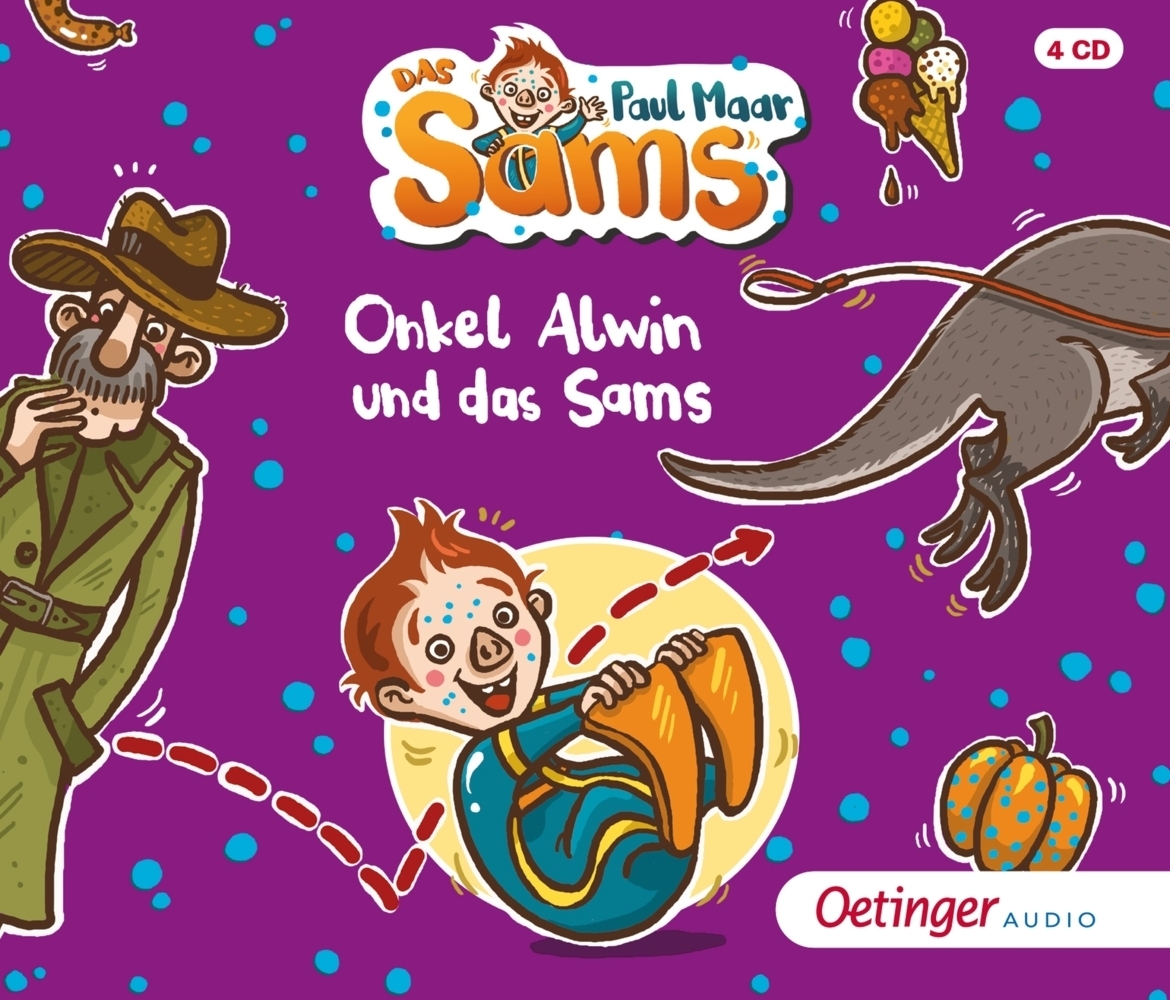 Cover: 9783837311396 | Das Sams 6. Onkel Alwin und das Sams, 4 Audio-CD | Paul Maar | CD