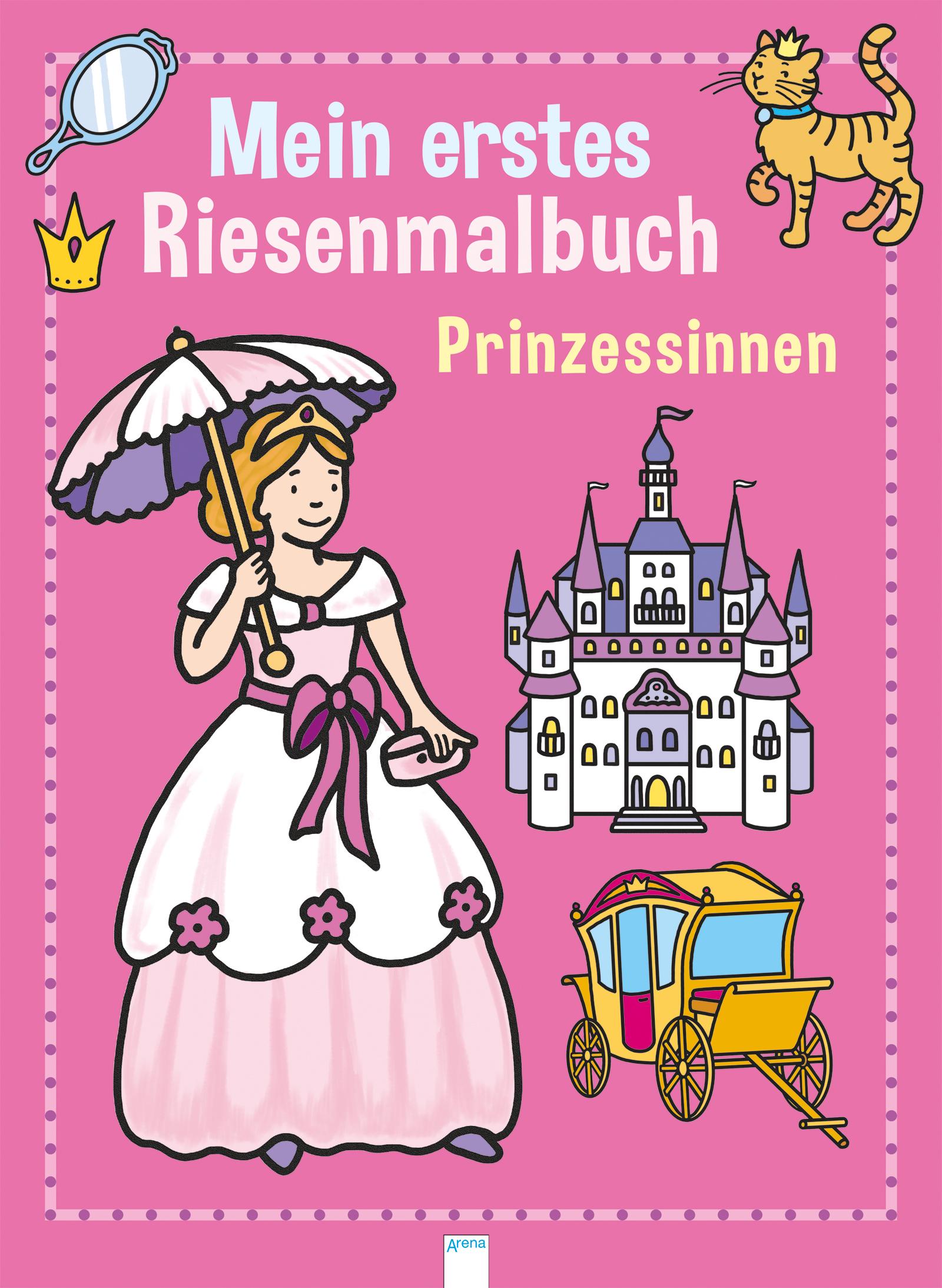 Cover: 9783401715193 | Prinzessinnen | Mein erstes Riesenmalbuch | Birgitta Nicolas | Buch