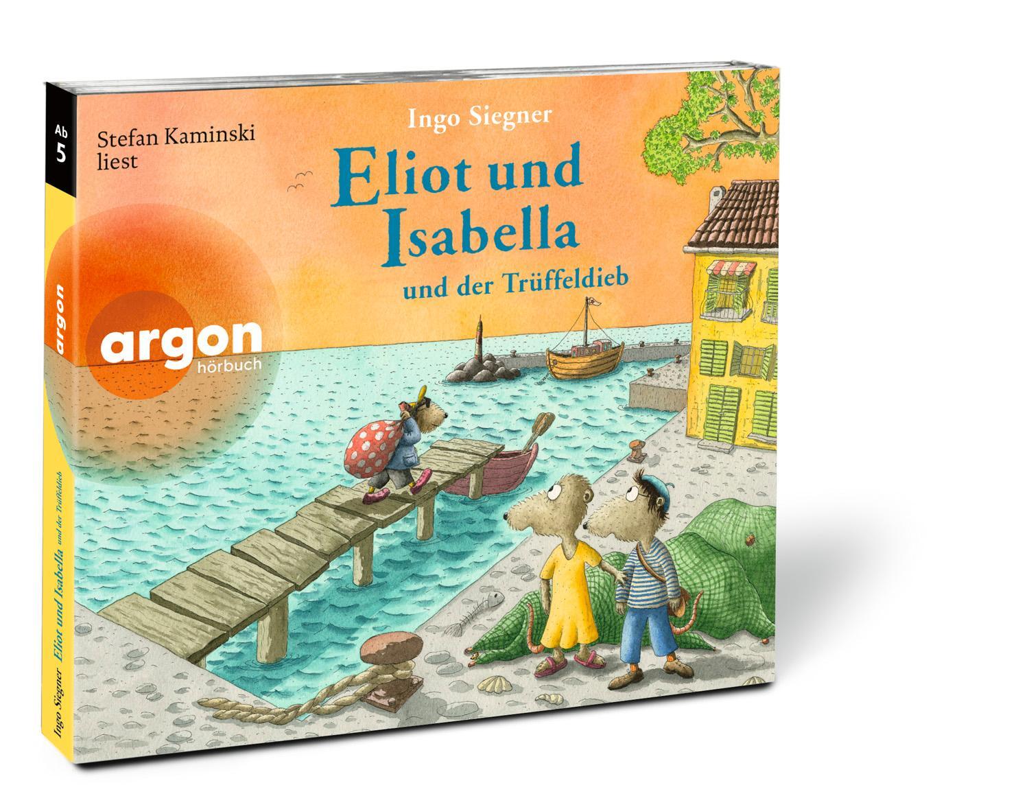 Bild: 9783839843116 | Eliot und Isabella und der Trüffeldieb | Roman | Ingo Siegner | CD