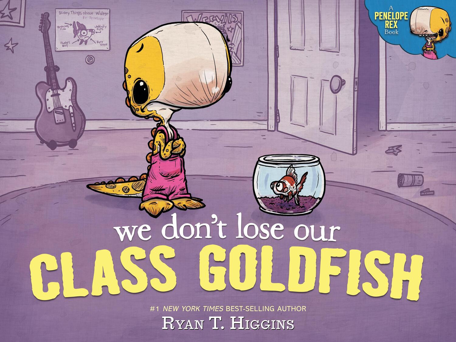 Cover: 9781368076982 | We Don't Lose Our Class Goldfish | A Penelope Rex Book | Higgins