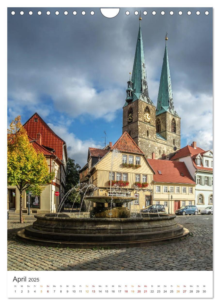 Bild: 9783435884186 | Altstadt Quedlinburg (Wandkalender 2025 DIN A4 hoch), CALVENDO...