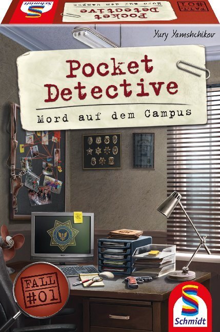 Cover: 4001504493776 | Pocket Detective, Mord auf dem Campus (Spiel) | Yury Yamshchikov