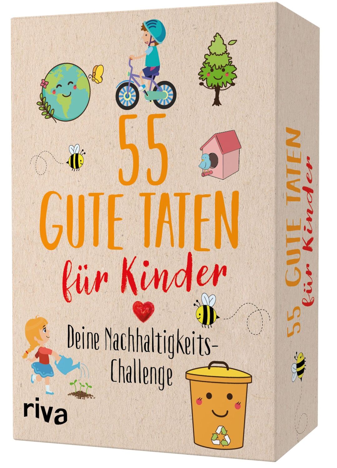 Cover: 9783742316752 | 55 gute Taten für Kinder | Deine Nachhaltigkeits-Challenge | Graf