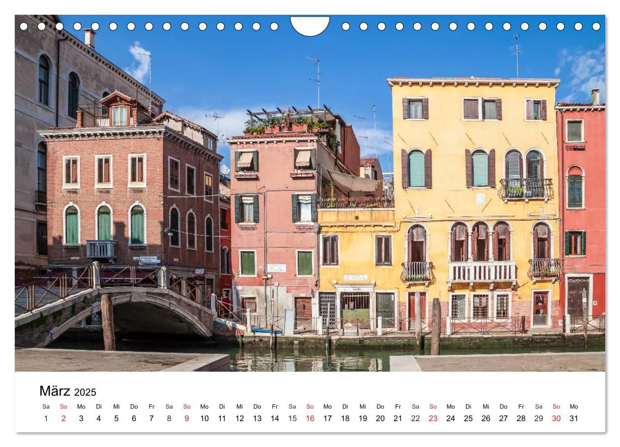 Bild: 9783435656349 | Die Attraktionen von Venedig (Wandkalender 2025 DIN A4 quer),...