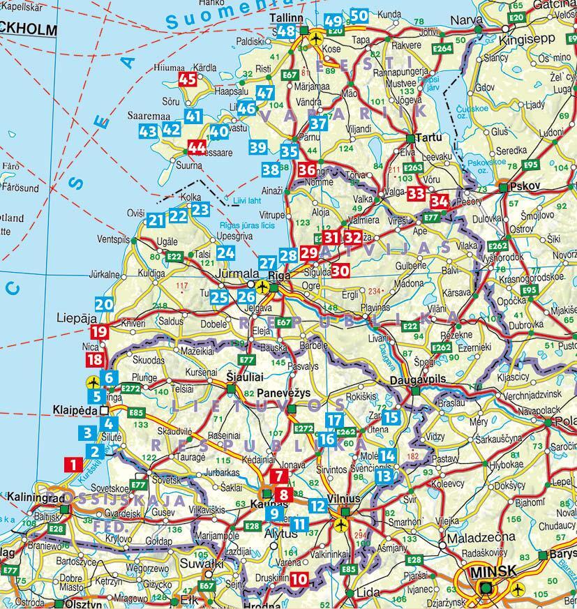 Bild: 9783763347452 | Baltikum - Litauen, Lettland und Estland | 50 Touren mit GPS-Tracks