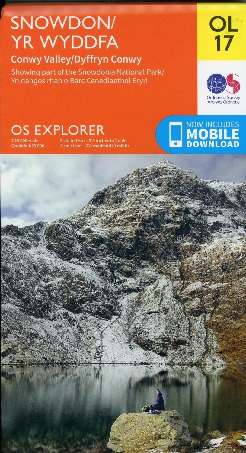 Cover: 9780319263532 | Snowdon | (Land-)Karte | OS Explorer | Englisch | 2019