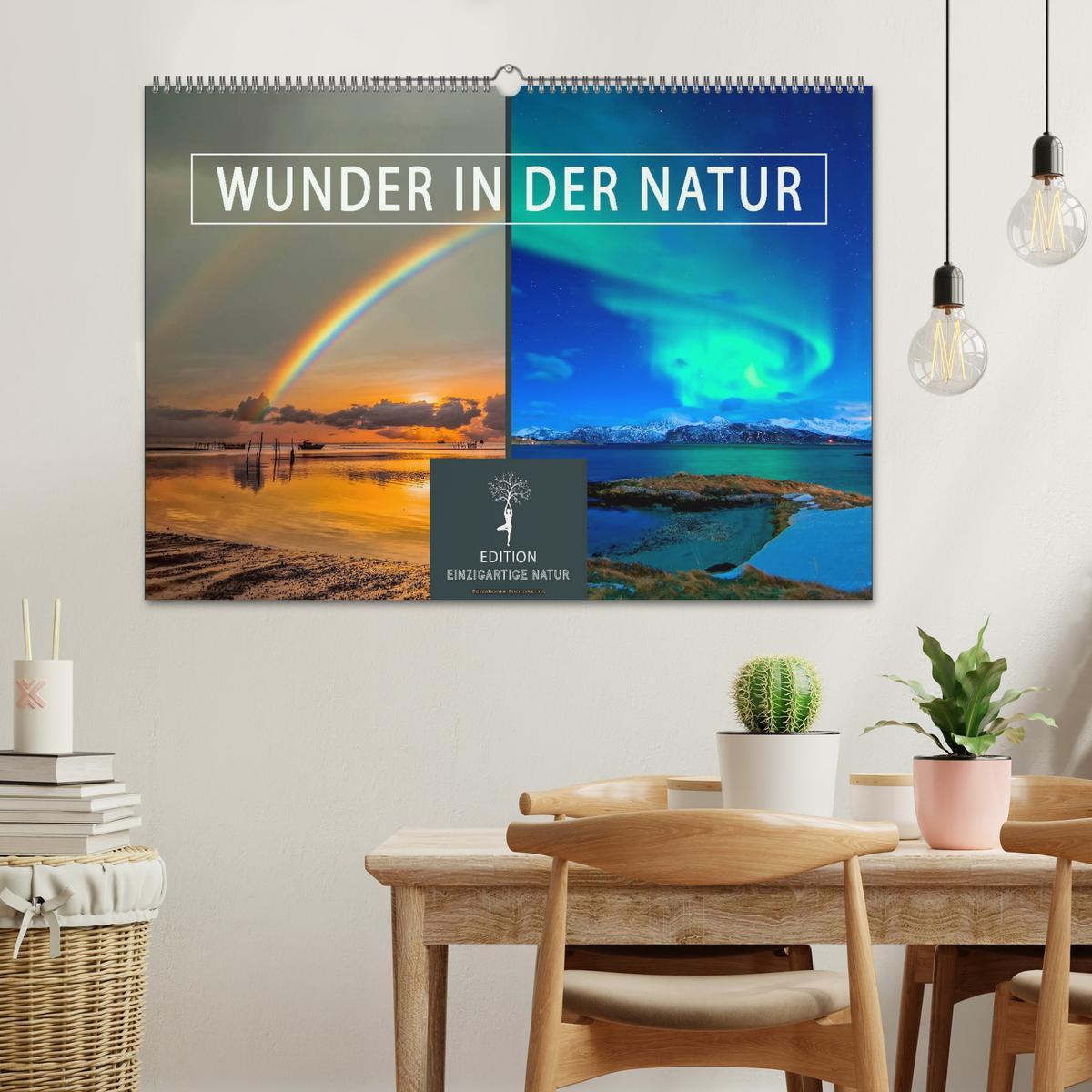 Bild: 9783435118533 | Wunder in der Natur (Wandkalender 2025 DIN A2 quer), CALVENDO...