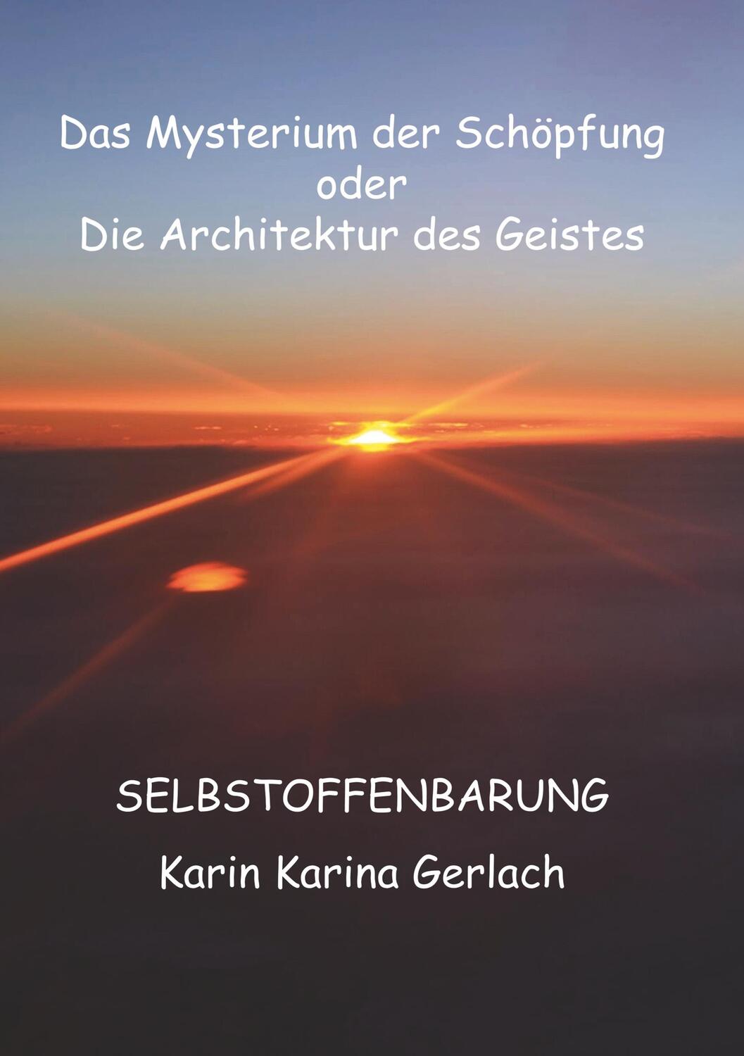 Cover: 9783746018645 | Das Mysterium der Schöpfung oder die Architektur des Geistes | Gerlach