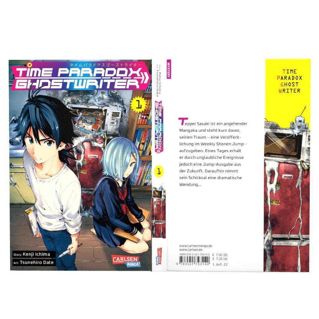 Bild: 9783551793140 | Time Paradox Ghostwriter 1 | Tsunehiro Date (u. a.) | Taschenbuch