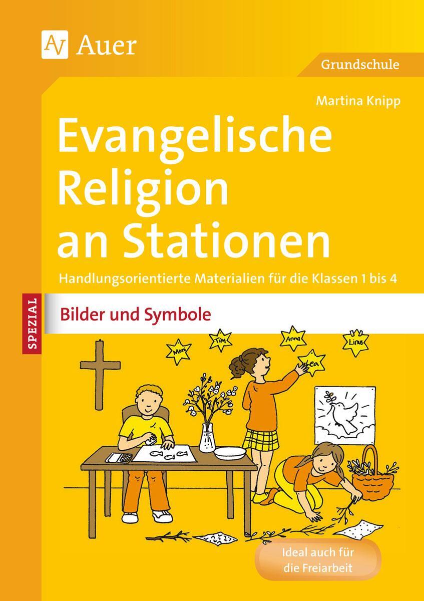 Cover: 9783403074380 | Ev. Religion an Stationen Spezial Bilder & Symbole | Martina Knipp
