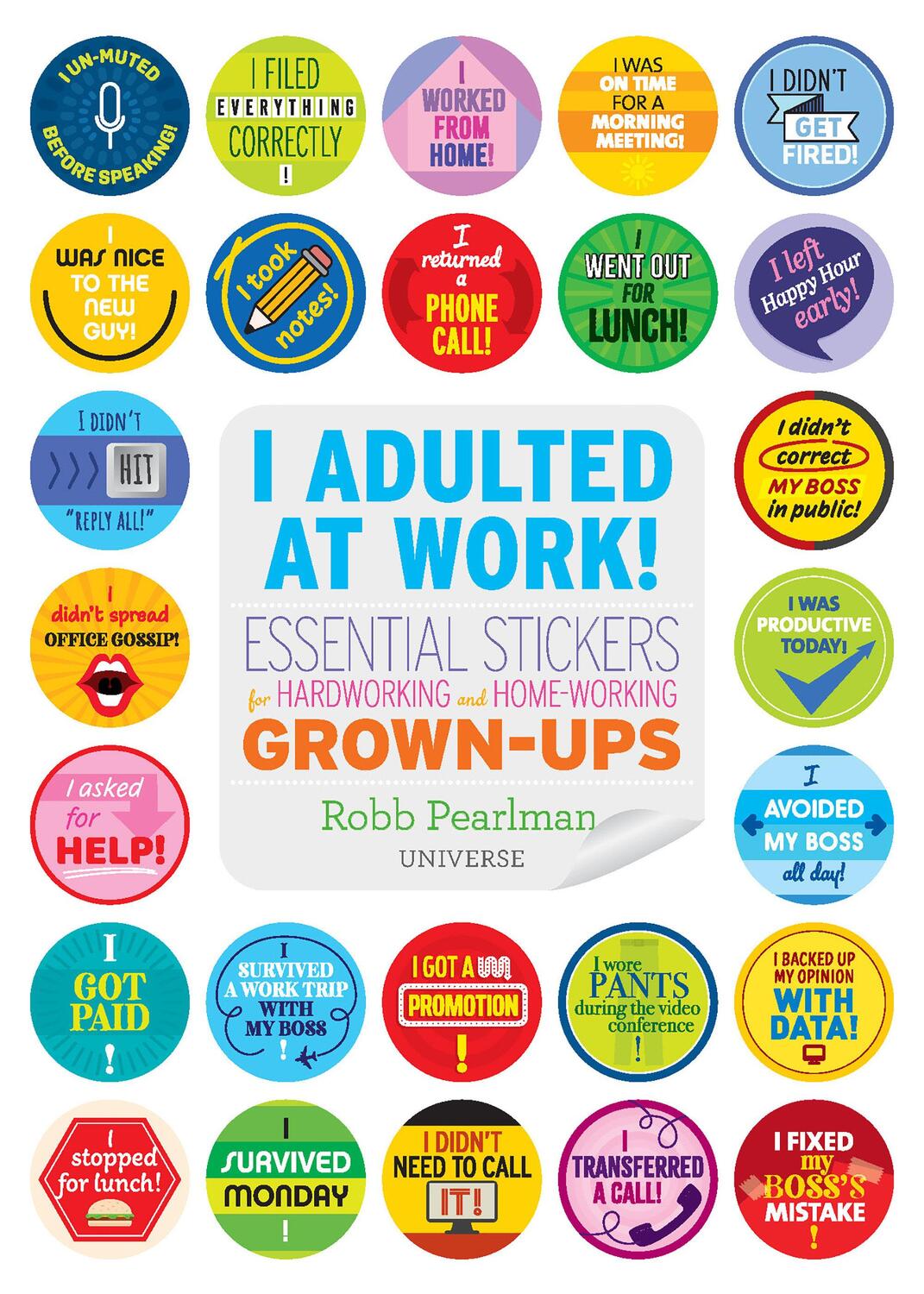 Cover: 9780789339751 | I Adulted at Work!: Essential Stickers for Hardworking and...