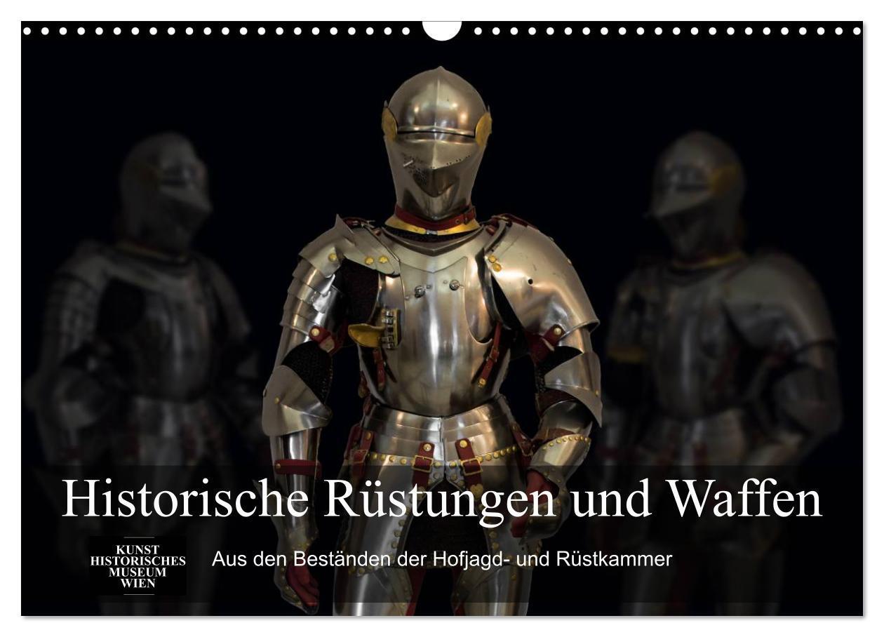 Cover: 9783383265198 | Historische Rüstungen und Waffen (Wandkalender 2024 DIN A3 quer),...