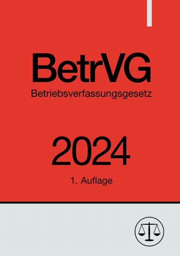 Cover: 9783758487941 | Betriebsverfassungsgesetz - BetrVG 2024 | DE | Ronny Studier | Buch