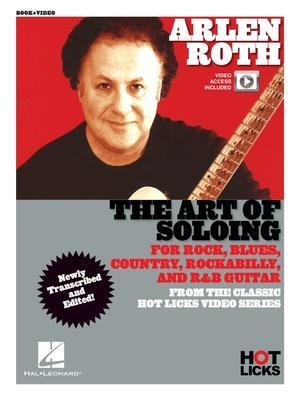 Cover: 9781540097675 | Arlen Roth - The Art of Soloing: Instructional Book with Online...
