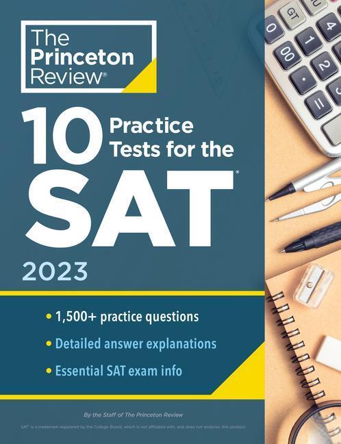 Cover: 9780593450567 | 10 Practice Tests for the SAT, 2023 | Princeton Review | Taschenbuch