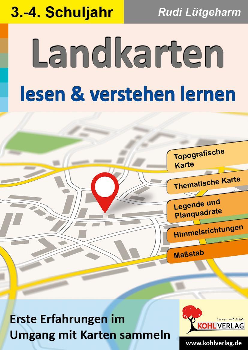 Cover: 9783985582976 | Landkarten lesen & verstehen lernen | Rudi Lütgeharm | Taschenbuch