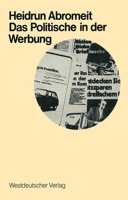 Cover: 9783531111162 | Das Politische in der Werbung | Heidrun Abromeit | Taschenbuch