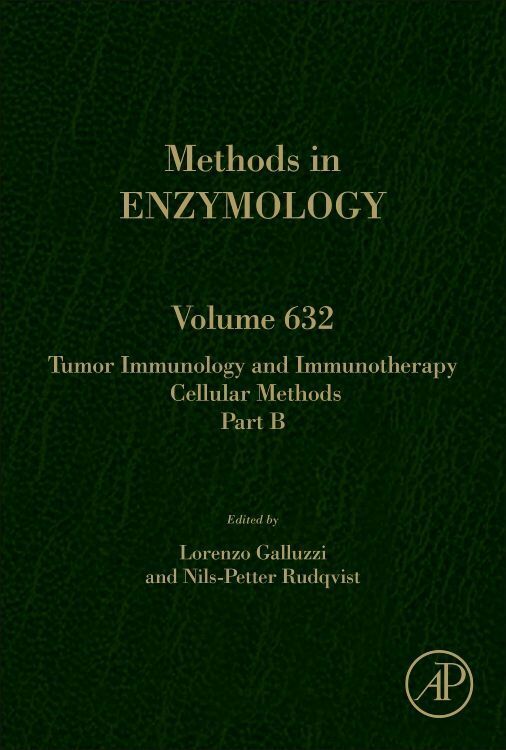 Cover: 9780128186756 | Tumor Immunology and Immunotherapy - Cellular Methods Part B | Buch