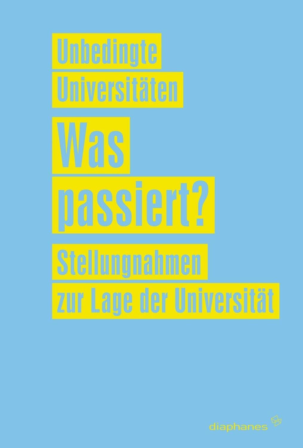 Cover: 9783037341247 | Was passiert? | Taschenbuch | 416 S. | Deutsch | 2010