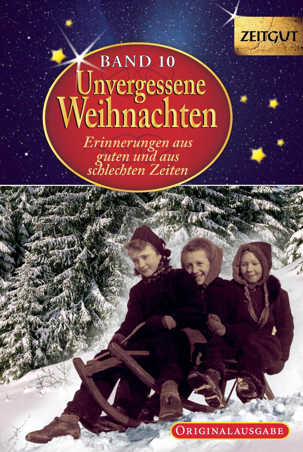 Cover: 9783866142435 | Unvergessene Weihnachten - Band 10. Geschenkband | Jürgen Kleindienst
