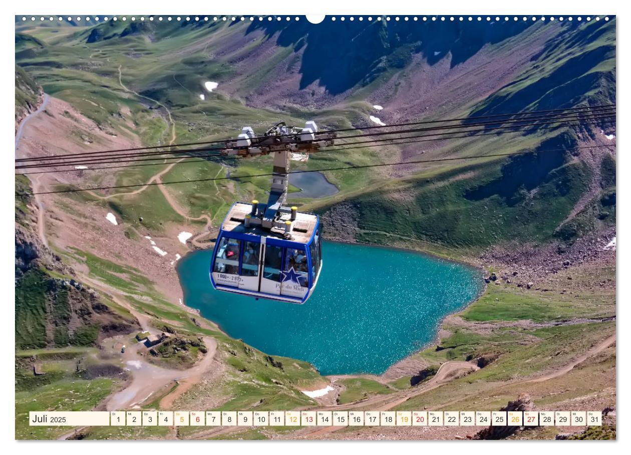 Bild: 9783435360970 | Abenteuer Seilbahn (Wandkalender 2025 DIN A2 quer), CALVENDO...