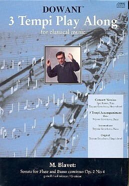 Cover: 9783905479799 | Sonata for Flute and BC Op. 2 No. 4 | Michel Blavet | Dowani