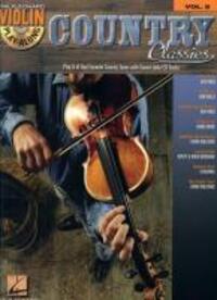 Cover: 9781423447238 | Country Classics - Violin Play-Along Volume 8 Book/Online Audio...