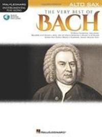Cover: 9781495090790 | The Very Best of Bach: Instrumental Play-Along for Alto Sax [With...