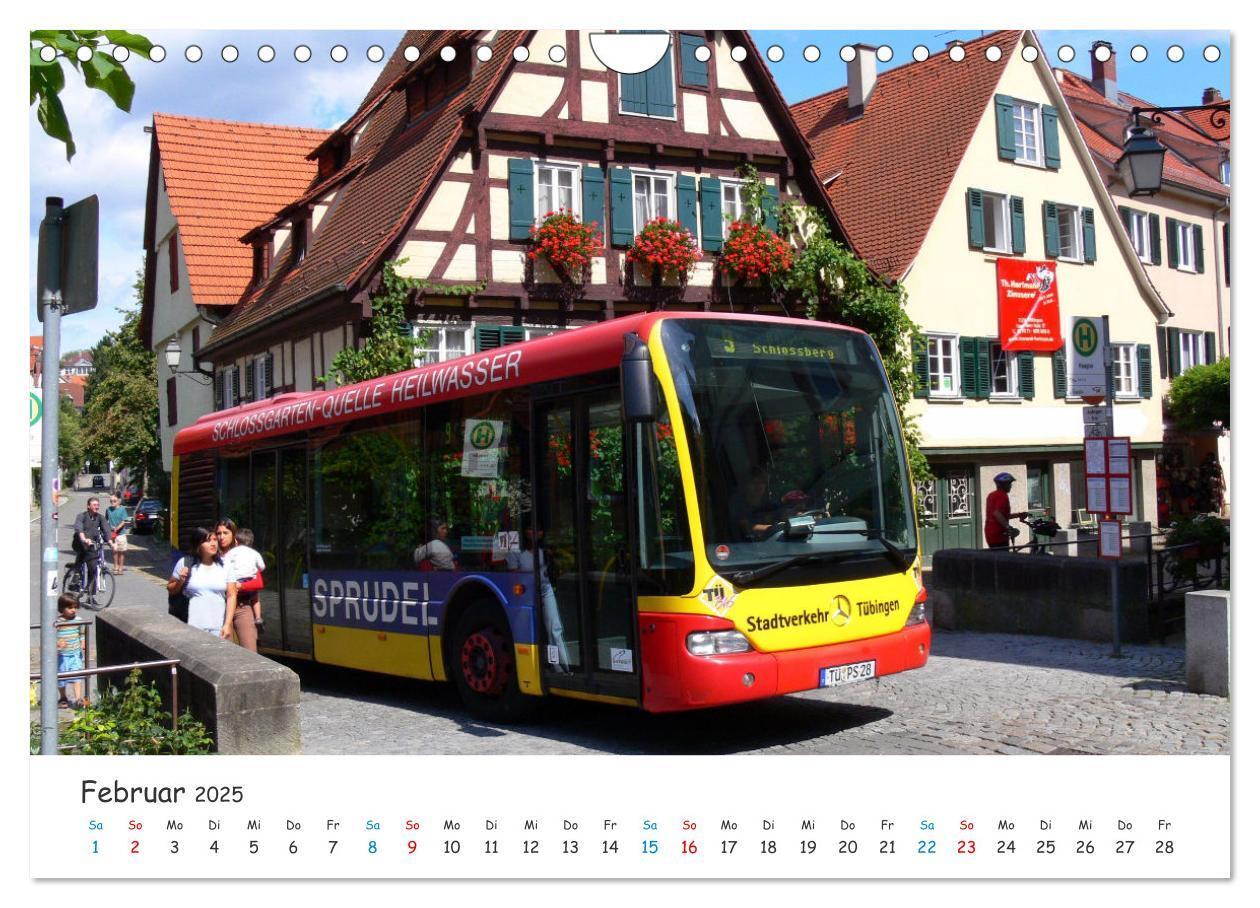 Bild: 9783435095001 | Omnibusse von heute und früher (Wandkalender 2025 DIN A4 quer),...