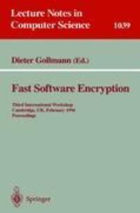 Cover: 9783540608653 | Fast Software Encryption | Dieter Gollmann | Taschenbuch | Paperback