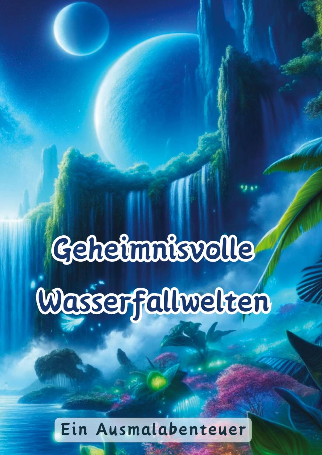 Cover: 9783384098788 | Geheimnisvolle Wasserfallwelten | Ein Ausmalabenteuer | Hagen | Buch