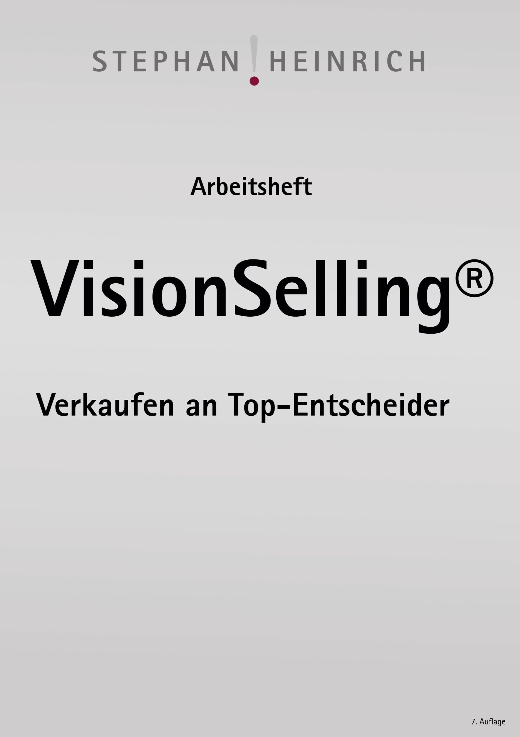 Cover: 9783755796602 | Arbeitsheft VisionSelling | Verkaufen an Top-Entscheider | Heinrich