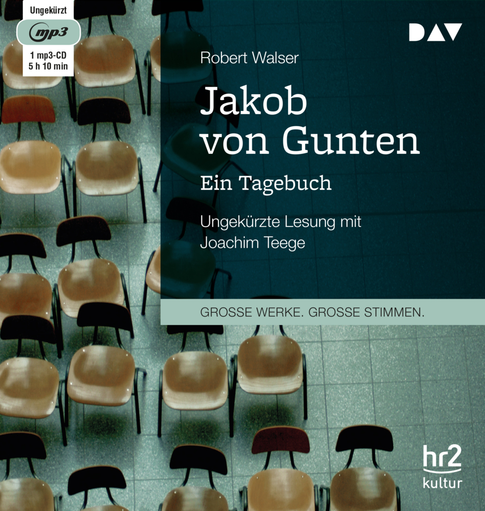 Cover: 9783742402349 | Jakob von Gunten. Ein Tagebuch, 1 Audio-CD, 1 MP3 | Robert Walser | CD