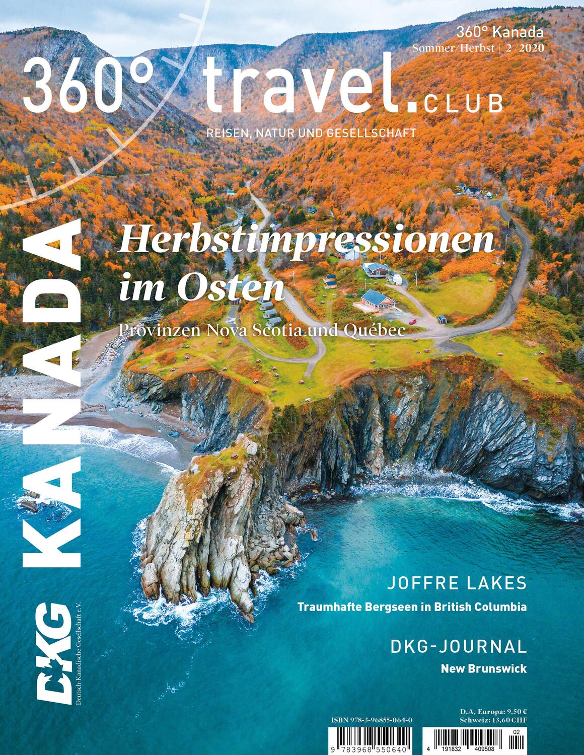 Cover: 9783968550640 | 360° Kanada - Ausgabe Sommer/Herbst 2020 | Taschenbuch | 92 S. | 2020