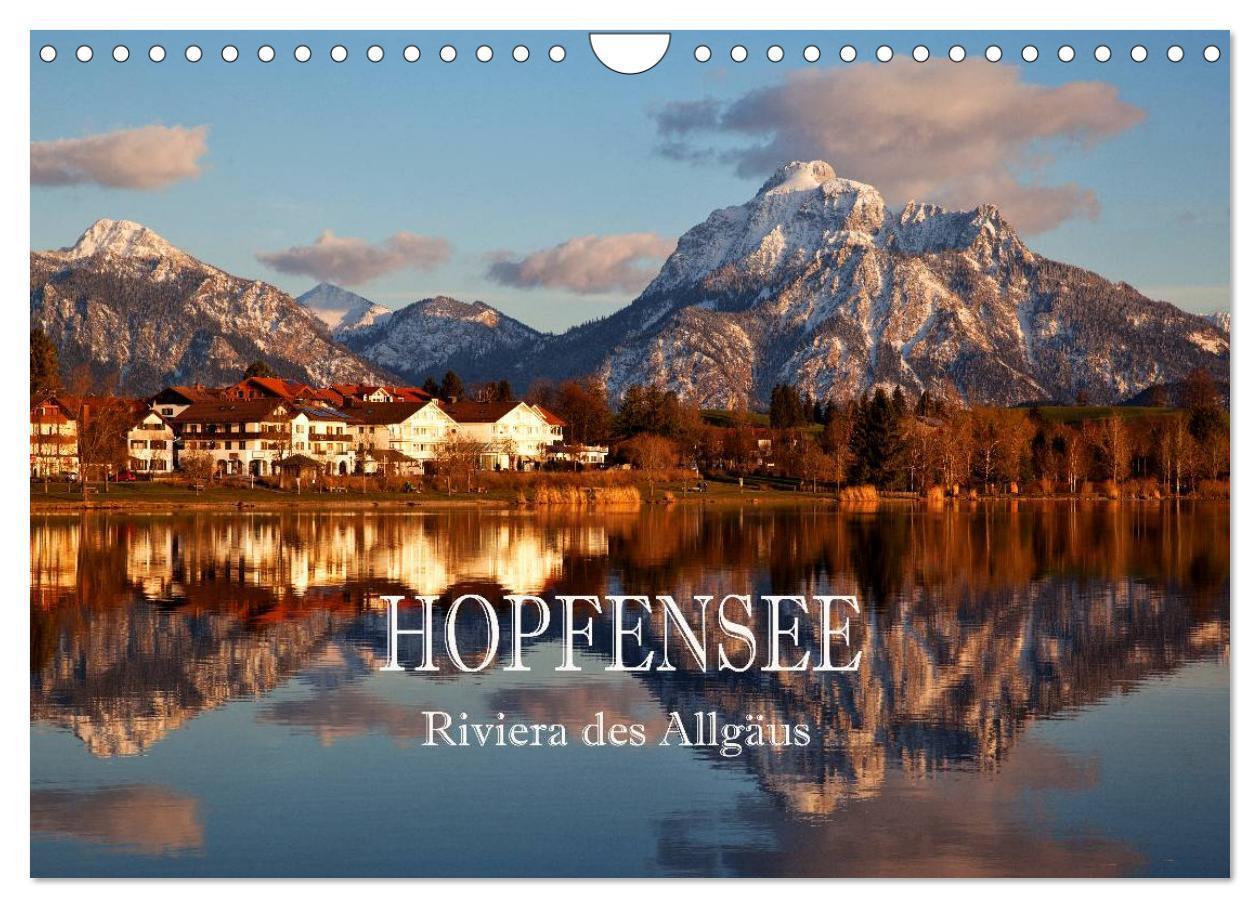 Cover: 9783383270703 | Hopfensee - Riviera des Allgäus (Wandkalender 2024 DIN A4 quer),...