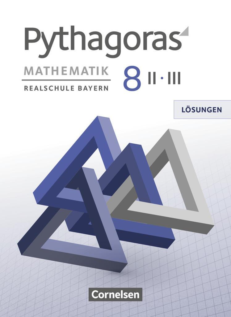 Cover: 9783060411375 | Pythagoras 8. Jahrgangsstufe (WPF II/III) - Realschule Bayern -...