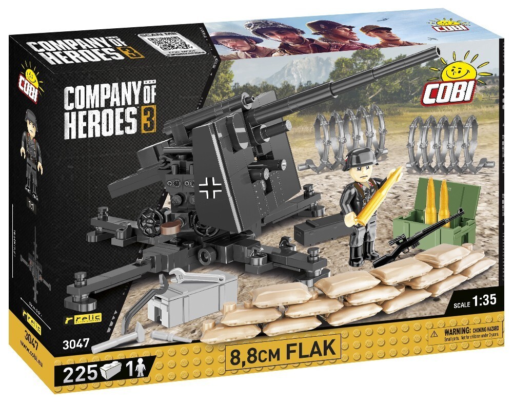 Cover: 5902251030476 | COBI 3047 - Company of Heroes III, Flak 88 | Englisch | 2022 | COBI