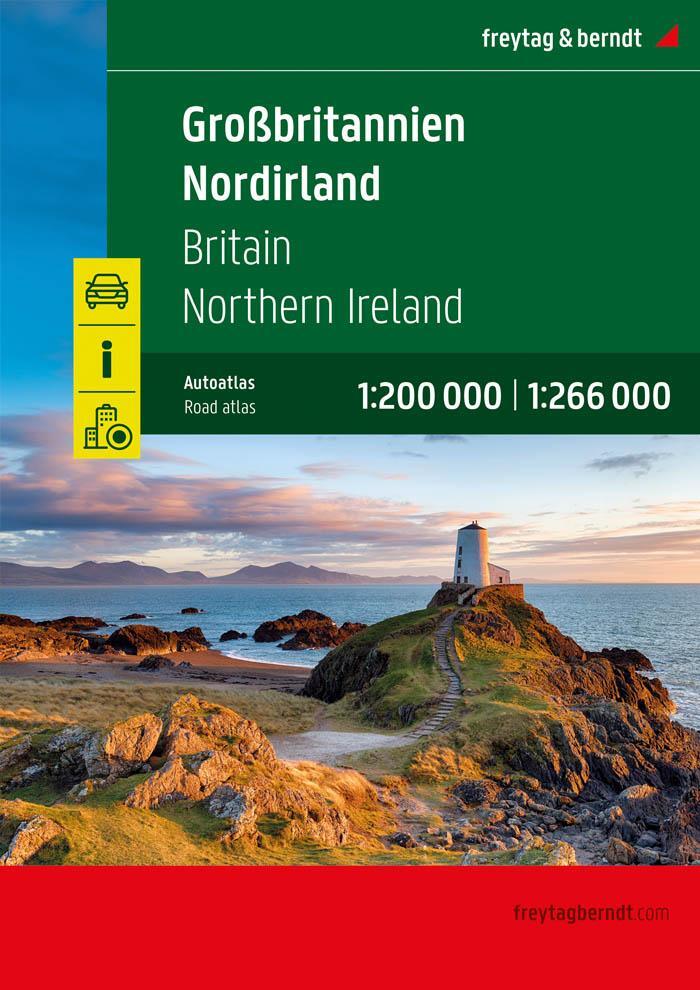 Cover: 9783707922592 | Großbritannien - Nordirland, Autoatlas 1:200.000 - 1:266.000,...